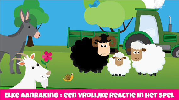 Dieren. Spel voor baby's PC