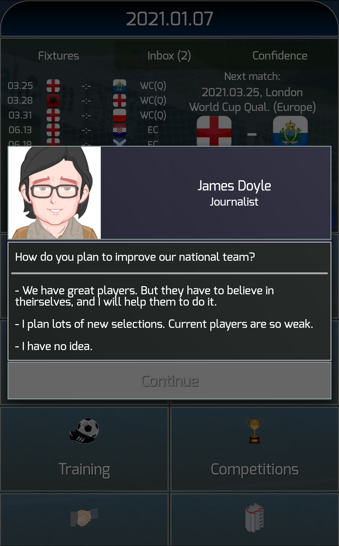 True Football National Manager PC