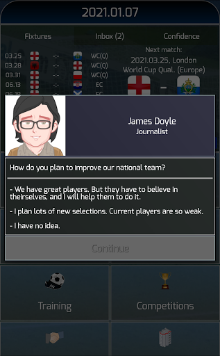 True Football National Manager