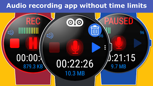 Voice Recorder for Wear OS