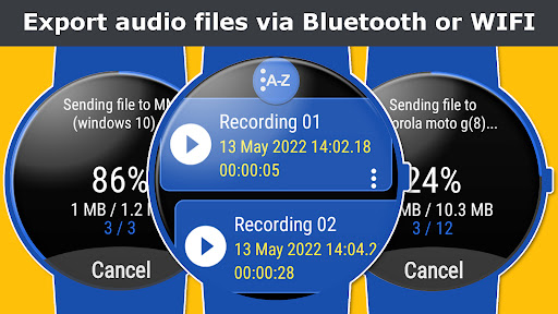 Voice Recorder for Wear OS