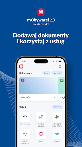 mObywatel – Twoje mDokumenty w smartfonie