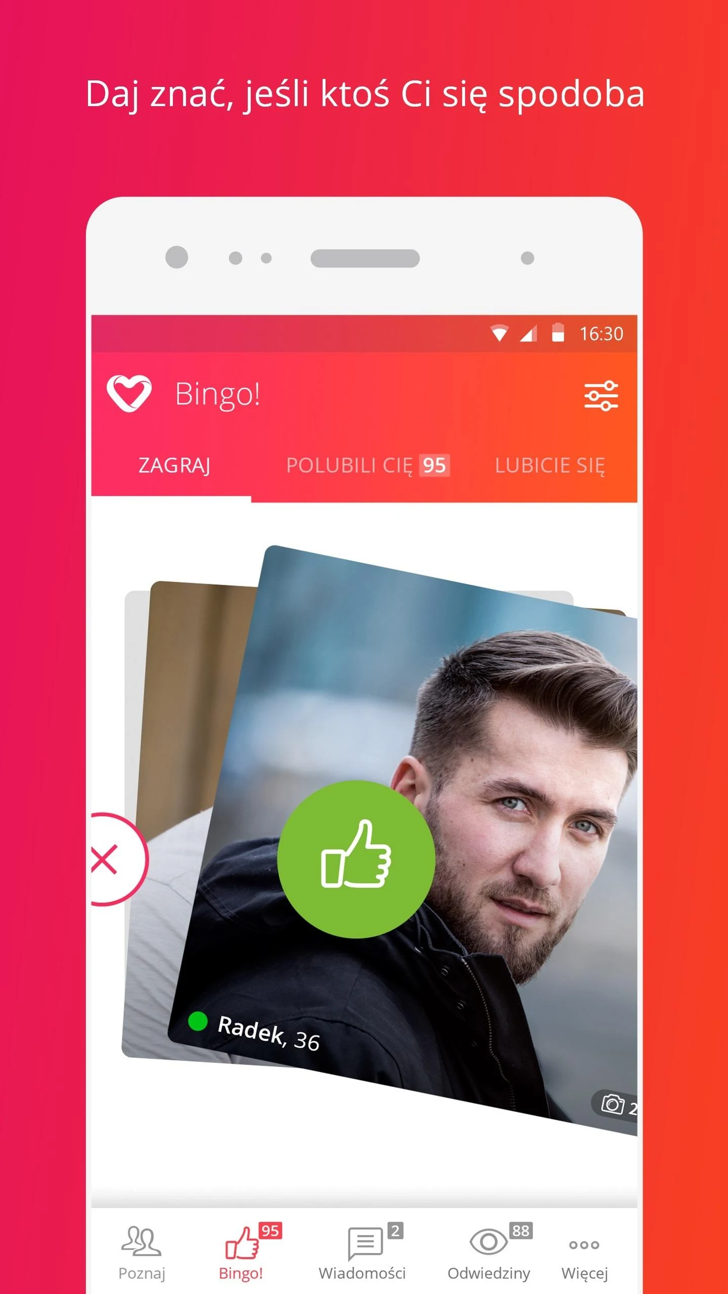 Sympatia – randki, flirt, czat PC