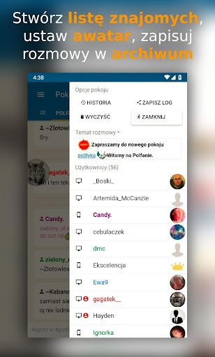 Polfan - chat, czat online PC