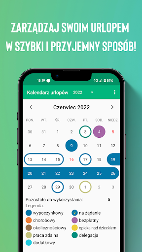 Kalendarz urlopów PC