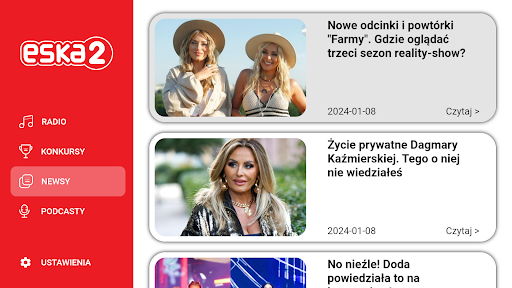 Radio ESKA2 na TV PC