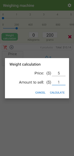 komputer Mobile weight scale machine