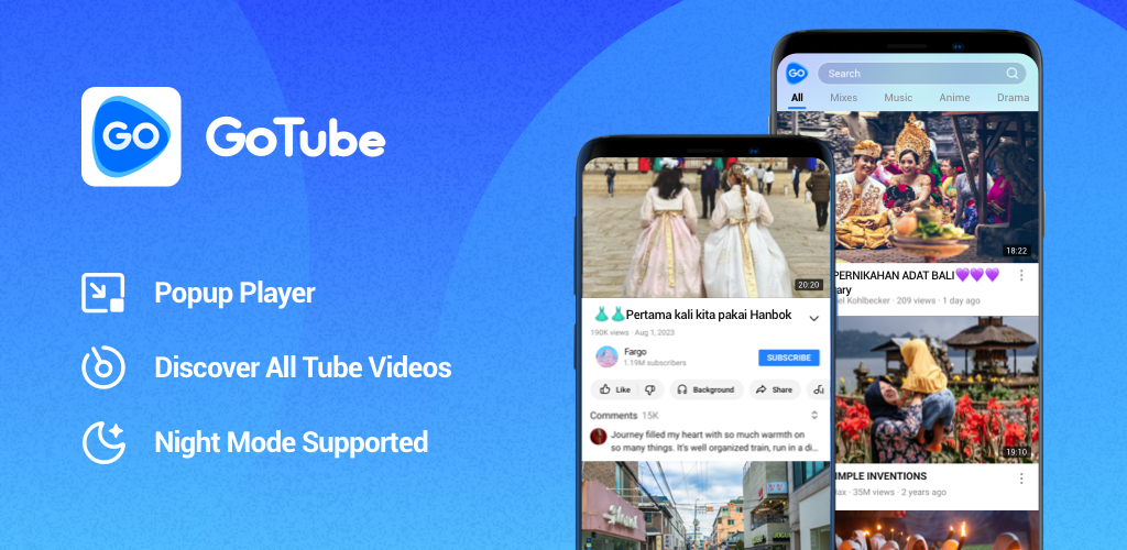 GoTube - Block All Ads PC