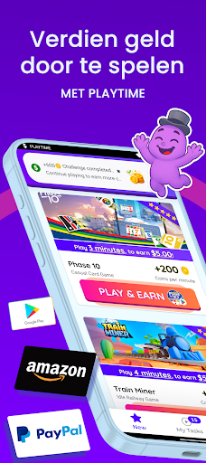 PLAYTIME - Verdien geld
