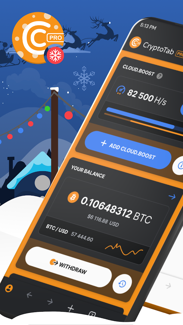 CryptoTab Browser Pro—mine on a PRO level PC