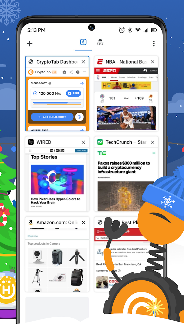 CryptoTab Browser Pro—mine on a PRO level PC