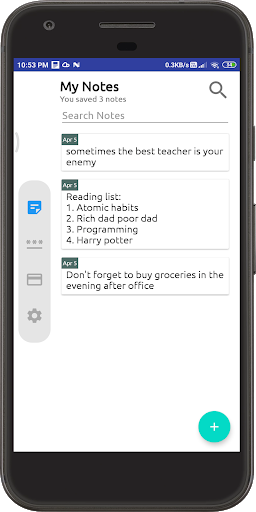 My Notes - Notepad پی سی