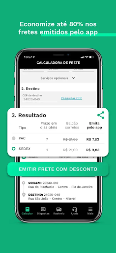 SuperFrete: Calcular Correios para PC
