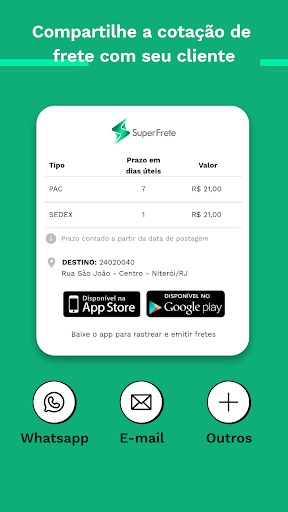 SuperFrete: Calcular Correios para PC