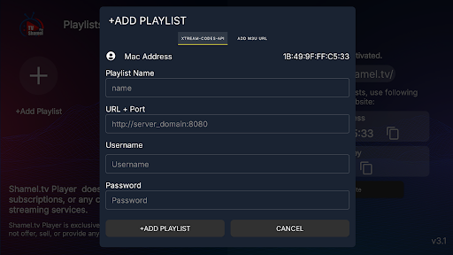 Shamel TV Pro پی سی