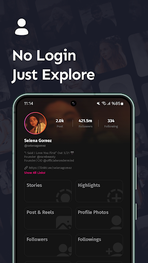 InAnalyze: Profile Viewer PC