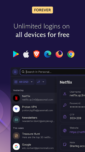 Proton Pass: Password Manager電腦版