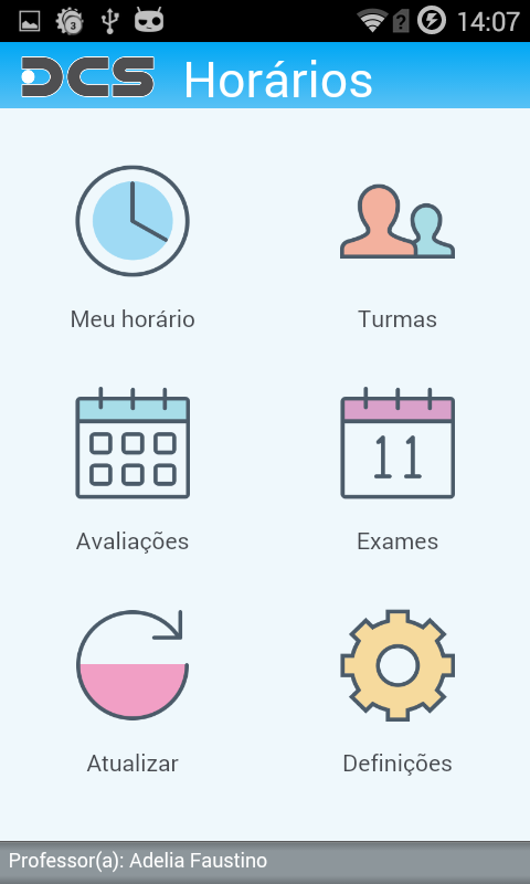 DCS Horários para PC