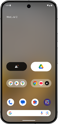 Folder Widget - Large Folders