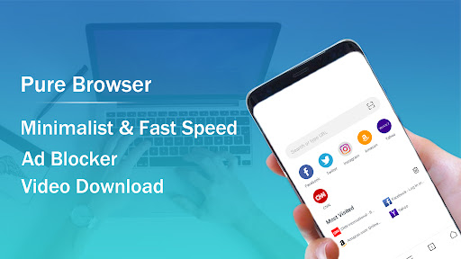 Pure Web Browser - Adblocker PC