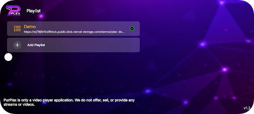 PurPlex IPTV Player para PC
