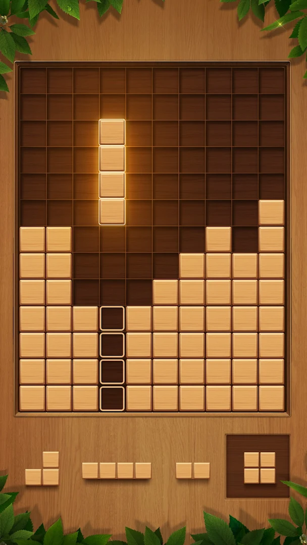 Wood Block Puzzle - Game Balok Klasik Gratis PC