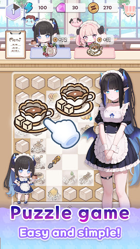 Merge Maid Cafe - Isekai Story