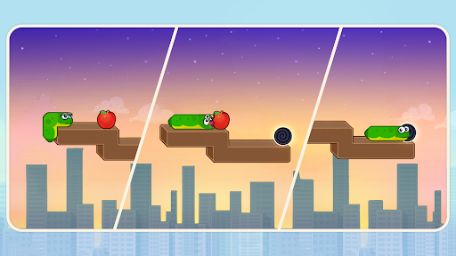 Snake Puzzle: Slither to Eat!