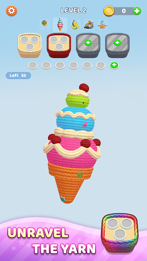 Yarn Fever! Unravel Puzzle