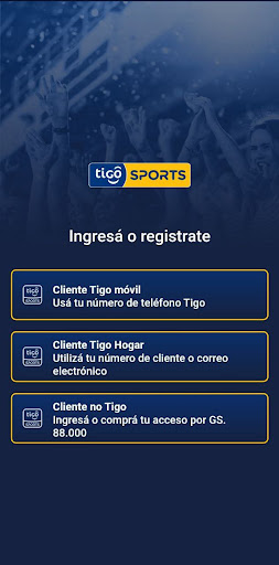 Tigo Sports Paraguay PC