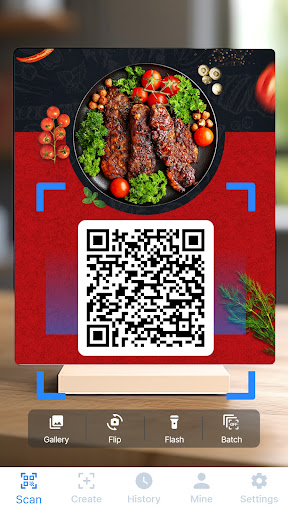 komputer QR Code Scanner App, QR Scan