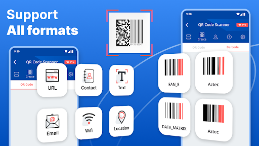 QR scanner - Barcode reader پی سی
