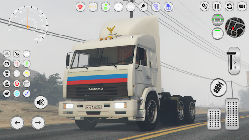 Russian Kamaz Truck Driver 4x4