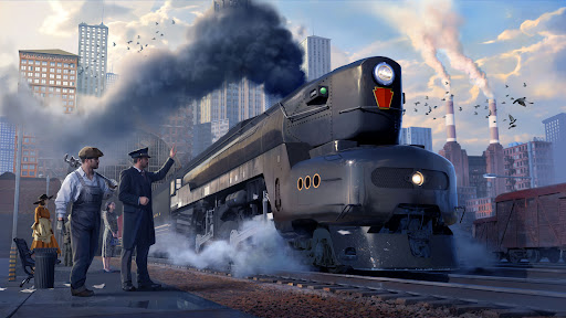 komputer Railroad Empire: Train Game