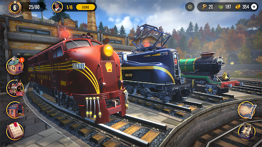 komputer Railroad Empire: Train Game