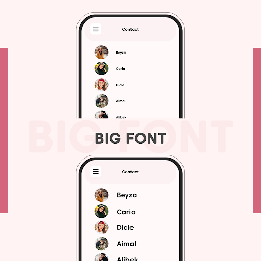 Big Font : Change Font Size