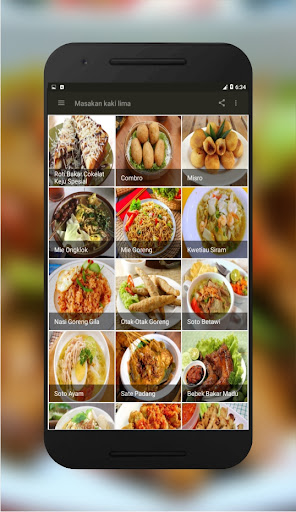 resep masakan kaki lima