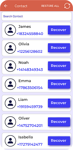 Ripristina contatti eliminati PC