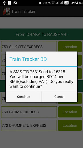 Bangladesh Train Tracker পিসি