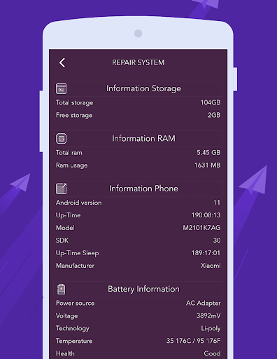 Repair System -Software Update