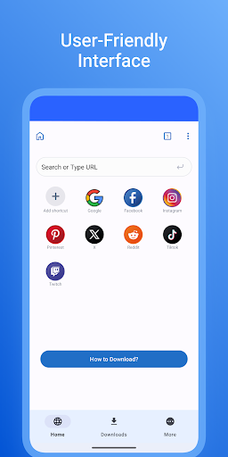 वीडियो डाउनलोडर - वेब ब्राउज़र PC