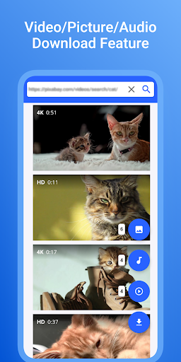 वीडियो डाउनलोडर - वेब ब्राउज़र PC