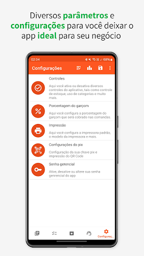 Comanda eletrônica PC