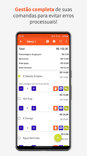 Comanda eletrônica PC