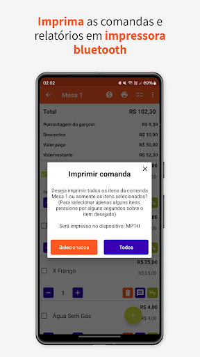 Comanda eletrônica PC