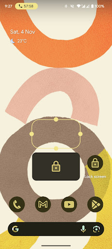 One Click Lock Screen