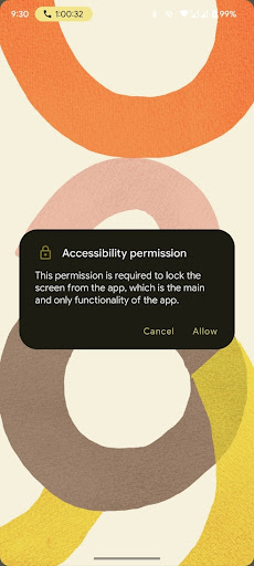 One Click Lock Screen
