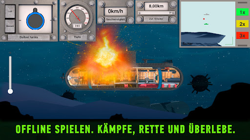 Nuclear Submarine U-Boot Krieg