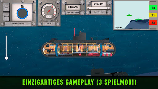 Nuclear Submarine U-Boot Krieg