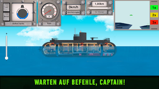 Nuclear Submarine U-Boot Krieg